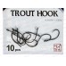 Крючок KOI &quotTROUT HOOK&quot р. 6 (INT) цвет BN, КН8501-6BN 10шт