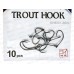 Крючок KOI "TROUT HOOK" р. 8 (INT) цвет BN, КН8501-8BN 10шт Крючок KOI "TROUT HOOK" р. 8 (INT) цвет BN, КН8501-8BN 10шт