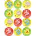 Мяч мягкий "Веселые цифры" 6,3см ППУ, ММ-6119 *12 Мяч мягкий "Веселые цифры" 6,3см ППУ, ММ-6119 *12