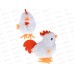Заводная игрушка "Петушок" (10х5х8,8см) в пакете, 2169697 Заводная игрушка "Петушок" (10х5х8,8см) в пакете, 2169697