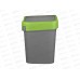 Контейнер для мусора 10л &quotSmart bin" Зеленый 434214709 *4 БП