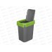 Контейнер для мусора 10л &quotSmart bin" Зеленый 434214709 *4 БП