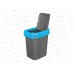 Контейнер для мусора 10л &quotSmart bin" Синий 434214717 *4 БП