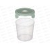 Контейнер для продуктов 1,15л &quotEco Style" круглый герметичный Зеленый 433121936 *24 БП