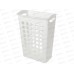 Корзина для белья 38л поворотная крышка узкая Белый 431255416 *6 БП Корзина для белья 38л поворотная крышка узкая Белый 431255416 *6 БП