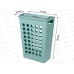 Корзина для белья 38л поворотная крышка узкая Светло-голубой 431255431 *6 БП Корзина для белья 38л поворотная крышка узкая Светло-голубой 431255431 *6 БП