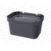 Ящик универсальный 1,9л "LUXE" с крышкой Серый 433233411 БП Ящик универсальный 1,9л "LUXE" с крышкой Серый 433233411 БП