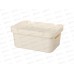 Ящик универсальный  4,6л &quotLUXE&quot с крышкой  Бежевый 433205407  БП
