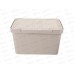 Ящик универсальный 18л "LUXE" с крышкой Светло-бежевый 433205834 *8 БП Ящик универсальный 18л "LUXE" с крышкой Светло-бежевый 433205834 *8 БП