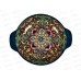 Салатник с ручками &quotArabesgue&quot (синий) v=1200мл, 24,5х20,5х6см, 0860083  *4/24