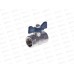 Кран шаровый FF 1/2 B гайка-гайка бабочка Aqualink 01155 *10/120 Кран шаровый FF 1/2 B гайка-гайка бабочка Aqualink 01155 *10/120