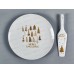 Набор для торта Елочки (блюдо+лопатка) MFK09096