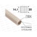 Труба гофрированная ПВХ d20 с зондом (100м) REXANT, 28-0020-2 *100 Труба гофрированная ПВХ d20 с зондом (100м) REXANT, 28-0020-2 *100