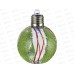 Набор шаров LED 3шт 8см &quotМорозный иней&quot НУ-2920