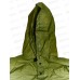 Дождевик Hoody зеленый с капюшоном с резинками на рукавах HODY12