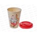 Стакан 420мл с крышкой Красный 221144206/03 *24 Стакан 420мл с крышкой Красный 221144206/03 *24