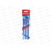 Ручки гелевые  EK42723 Gel Stick (3шт) синий *12