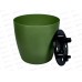 Горшок  для цветов &quotInGreen Vienna&quot 9л оливковый IG680210013 *10