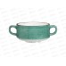 Бульонница с блюдцем Bronco Nature 250мл Мятный 263-1113 Бульонница с блюдцем Bronco Nature 250мл Мятный 263-1113