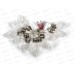 Гирлянда 4м "Хрустальная сосулька" 80LED мульти 381-319 г