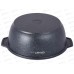 Кастрюля жаровня 4,0л Granit ultra blue со стеклянной крышкой жгг41а