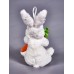 Мягкая игрушка №481-23 Зайка Стёпа с морковкой, 27см Мягкая игрушка №481-23 Зайка Стёпа с морковкой, 27см