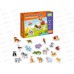 Набор тематических магнитов "Зоопарк и ферма" ЕТ05-013 Набор тематических магнитов "Зоопарк и ферма" ЕТ05-013