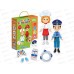 Магнитная игра-одевашка "Професии" ЕТ05-008