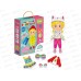 Магнитная игра-одевашка "Времена года" ЕТ05-006 Магнитная игра-одевашка "Времена года" ЕТ05-006