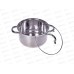 Кастрюля SA-P4022 Ideal 4,7л 22*12,5см нержавейка *80