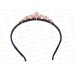 Диадема металлическая ткань п/зол. со стразами №8617 Диадема металлическая ткань п/зол. со стразами №8617