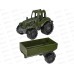 Трактор "Иван" с бортовым прицепом Военный, И-2327 *12 Трактор "Иван" с бортовым прицепом Военный, И-2327 *12