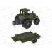 Трактор &quotИван&quot с бортовым прицепом Военный, И-2327  *12