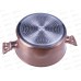 Кастрюля 8л с крышкой 30см, ВН-6194 Rosegold Line Кастрюля 8л с крышкой 30см, ВН-6194 Rosegold Line