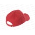 Бейсболка НB23042_23 красная 100% хлопок