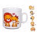 Кружка 200см3 Непоседа Львята 3с2459 Кружка 200см3 Непоседа Львята 3с2459