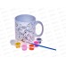 Кружка для росписи, 6цв. Суперщенки, MUG-МАРР Кружка для росписи, 6цв. Суперщенки, MUG-МАРР