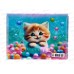 Папка-конверт пл. на кноп deVENTE 240*180 Candy Cat A5 180мкр 3079419
