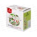 Кастрюля Agness эмаль с крышкой Шиповник 1,5л 934-570