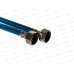 Подводка д/воды сталь 1/2" г/г 60см оплетка сталь нейлон+ПВХ Подводка д/воды сталь 1/2" г/г 60см оплетка сталь нейлон+ПВХ