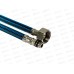 Подводка для смесителя сталь 1/2"*М10* 40см синий нейлон+ПВХ, пара Подводка для смесителя сталь 1/2"*М10* 40см синий нейлон+ПВХ, пара