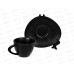 Чайная пара Rock Black 200мл DM8026 *12