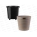 Кашпо &quotБархан&quot 7,5л Мокачино КШ-4366 *8