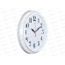Часы настенные &quot21 Век&quot 3024-002 &quotКлассика&quot  Рубин d-30см корпус белый