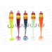 Приманка AZOR FISHING Комбо силикон 7,5см набор 145-007 г Приманка AZOR FISHING Комбо силикон 7,5см набор 145-007 г