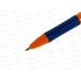 Ручка шариковая BERLINGO Tribase grip orange, синяя, игла 0.7мм, 70960 *50