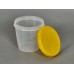 Емкость (Банка) 1л крышка желтая *40  ИНТ