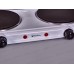 Плита электрическая HP-04W 2000Вт белая 2 конфорка диск Плита электрическая HP-04W 2000Вт белая 2 конфорка диск