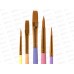 Кисть BRAUBERG kids синтетика 5шт (круг.№1,2,5 плоск.№ 5,8) 201075 *12 Кисть BRAUBERG kids синтетика 5шт (круг.№1,2,5 плоск.№ 5,8) 201075 *12