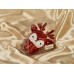 Елочная игрушка Новогодний олененок 7*10,5см красный 916-1134